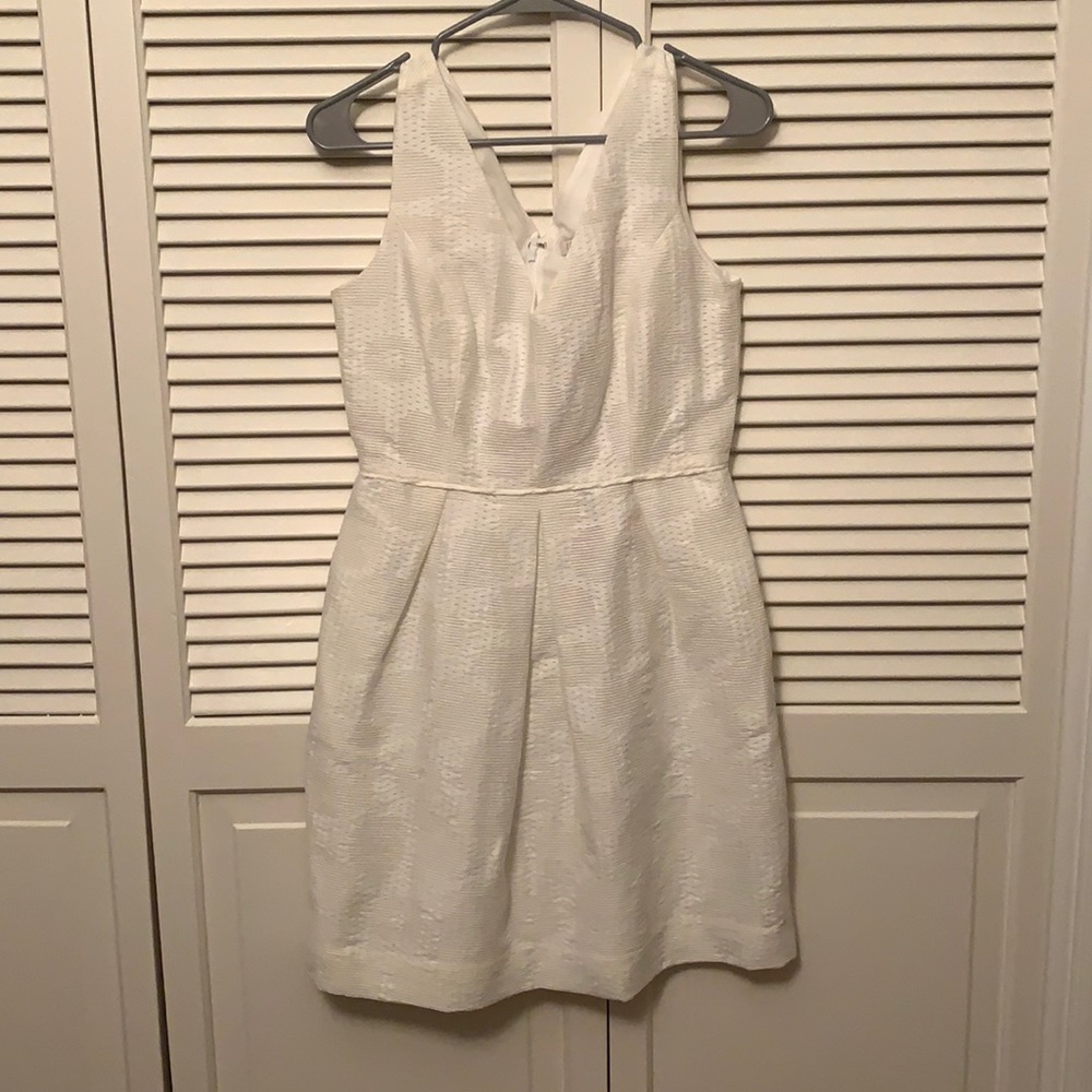 White J Crew Dress